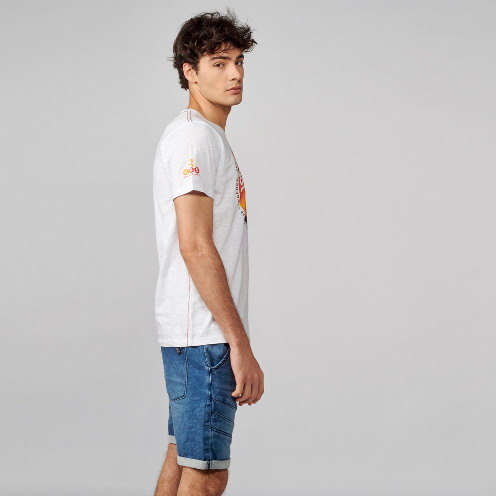 Camiseta Hombre Estampado Tropical Osaka Bay – Koroshi 2111MC27
