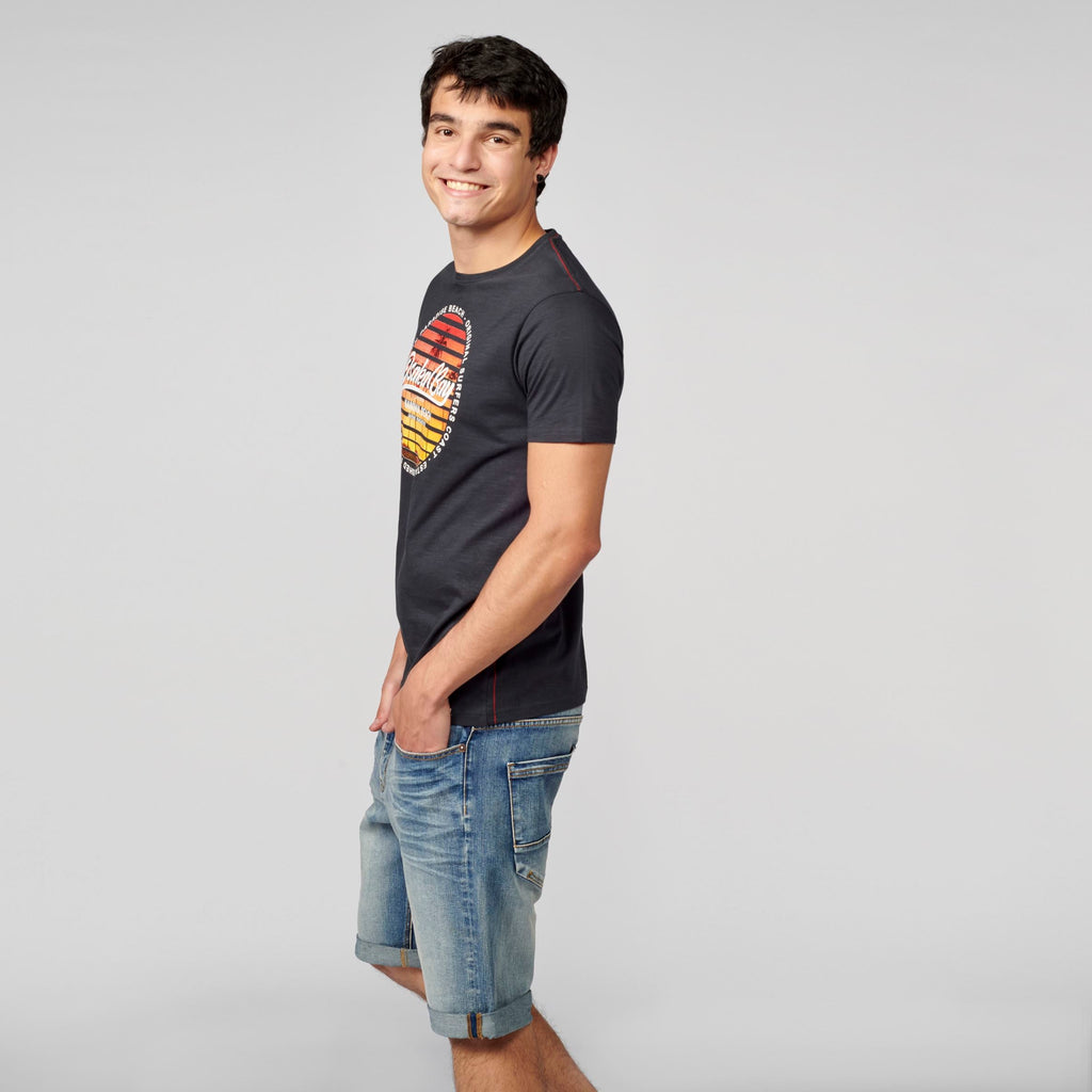 Camiseta Hombre Estampado Tropical Osaka Bay – Koroshi 2111MC27