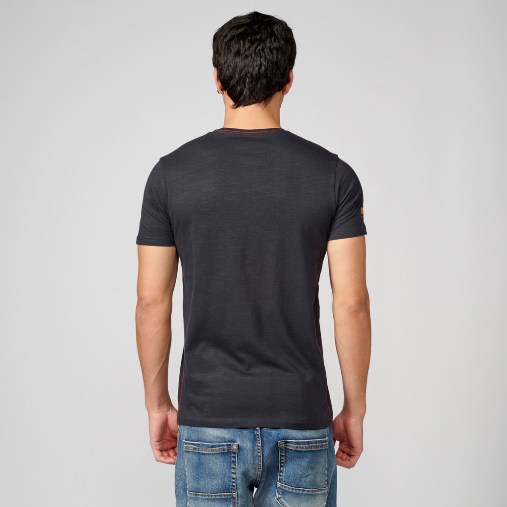 Camiseta Hombre Estampado Tropical Osaka Bay – Koroshi 2111MC27