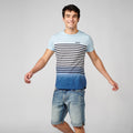 Camiseta Hombre Rayas Degradado Marinero – Koroshi 2111MC37