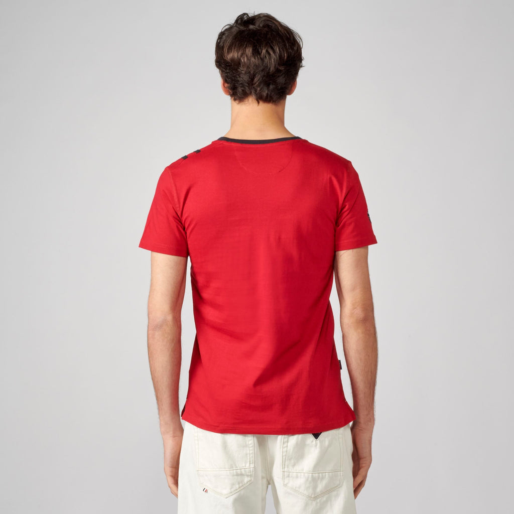 Camiseta Hombre Cuello Panadero Bolsillos – Koroshi 2111MC49