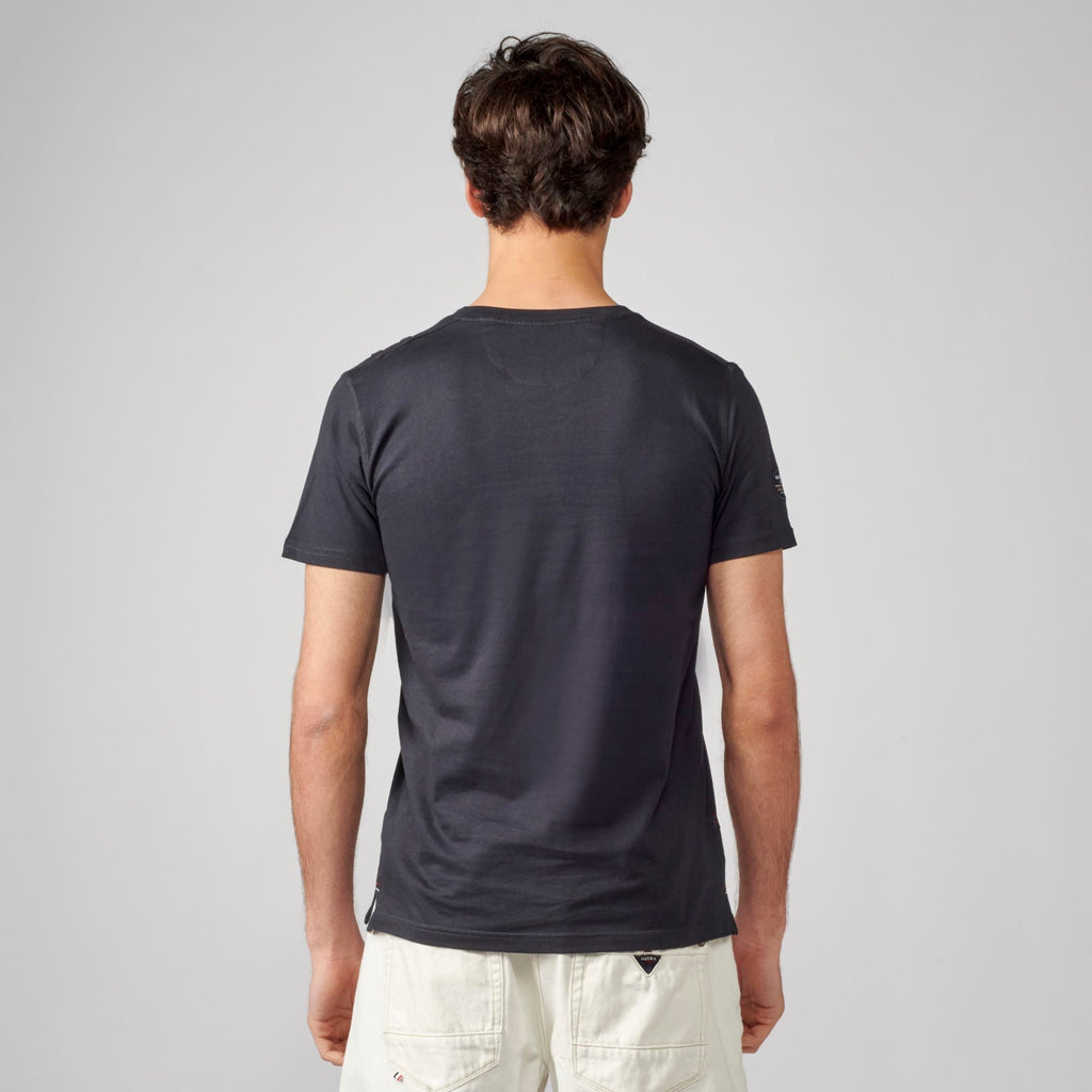 Camiseta Hombre Cuello Panadero Bolsillos – Koroshi 2111MC49