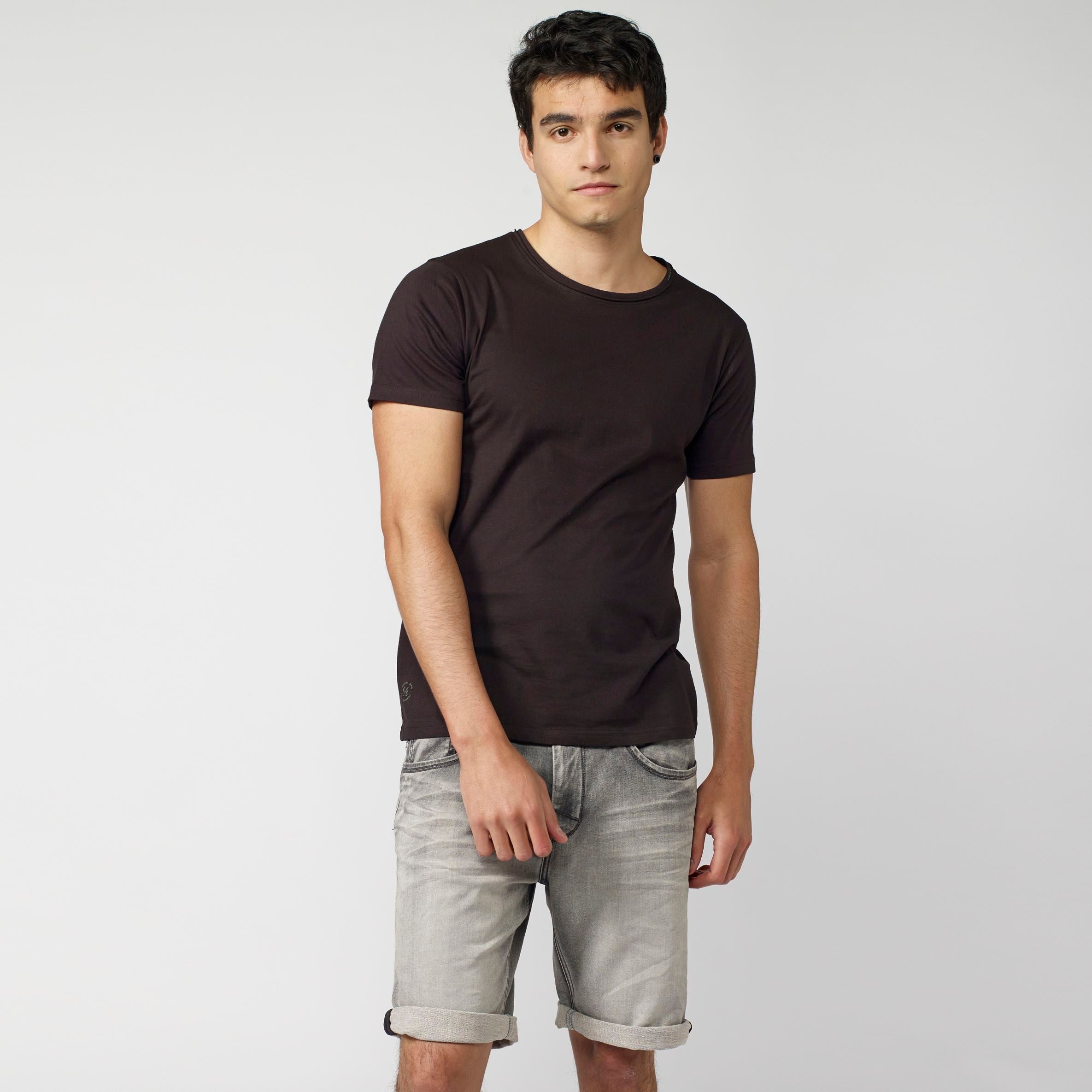 Camiseta Manga Corta Hombre Algodón Orgánico – Koroshi 2111MC61