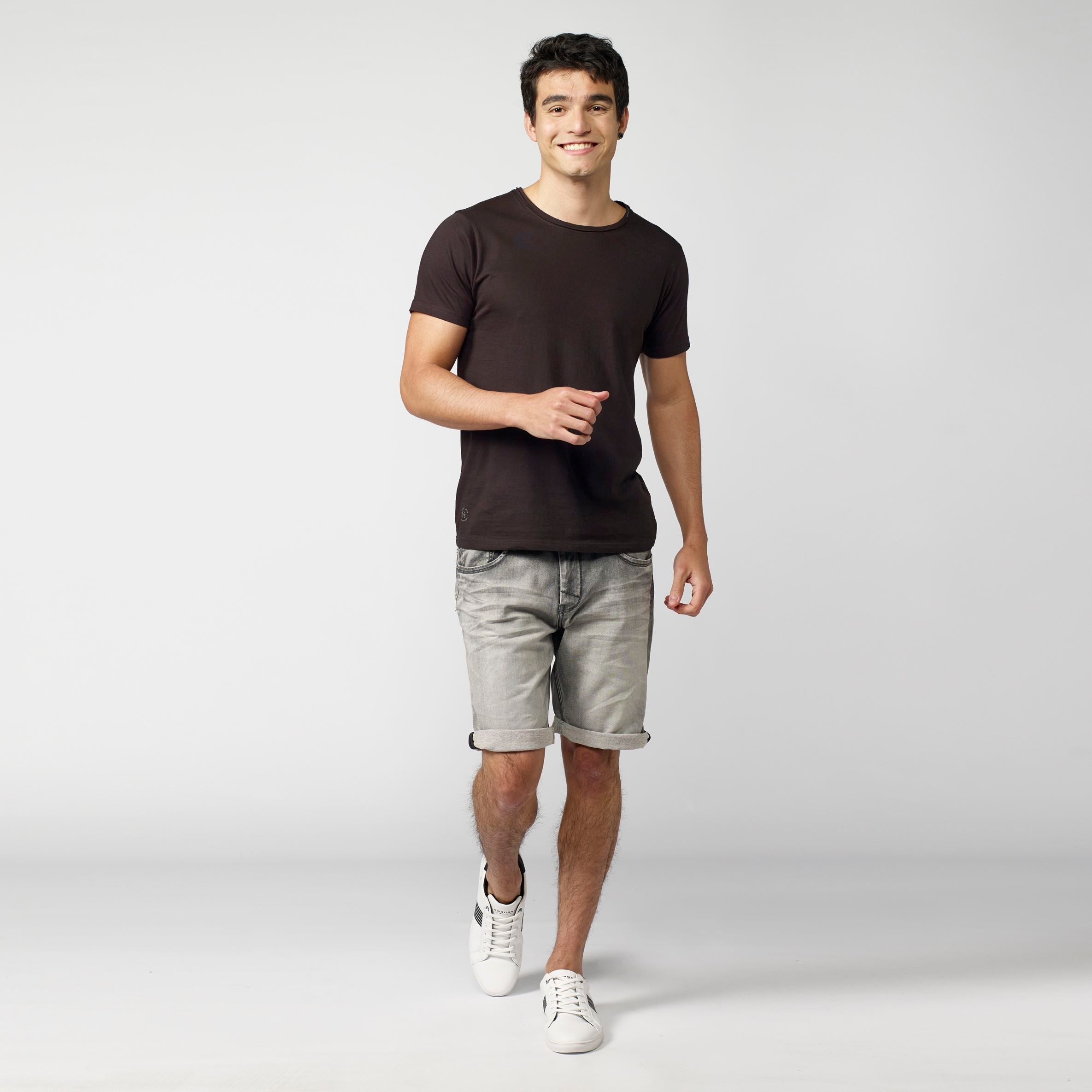 Camiseta Manga Corta Hombre Algodón Orgánico – Koroshi 2111MC61