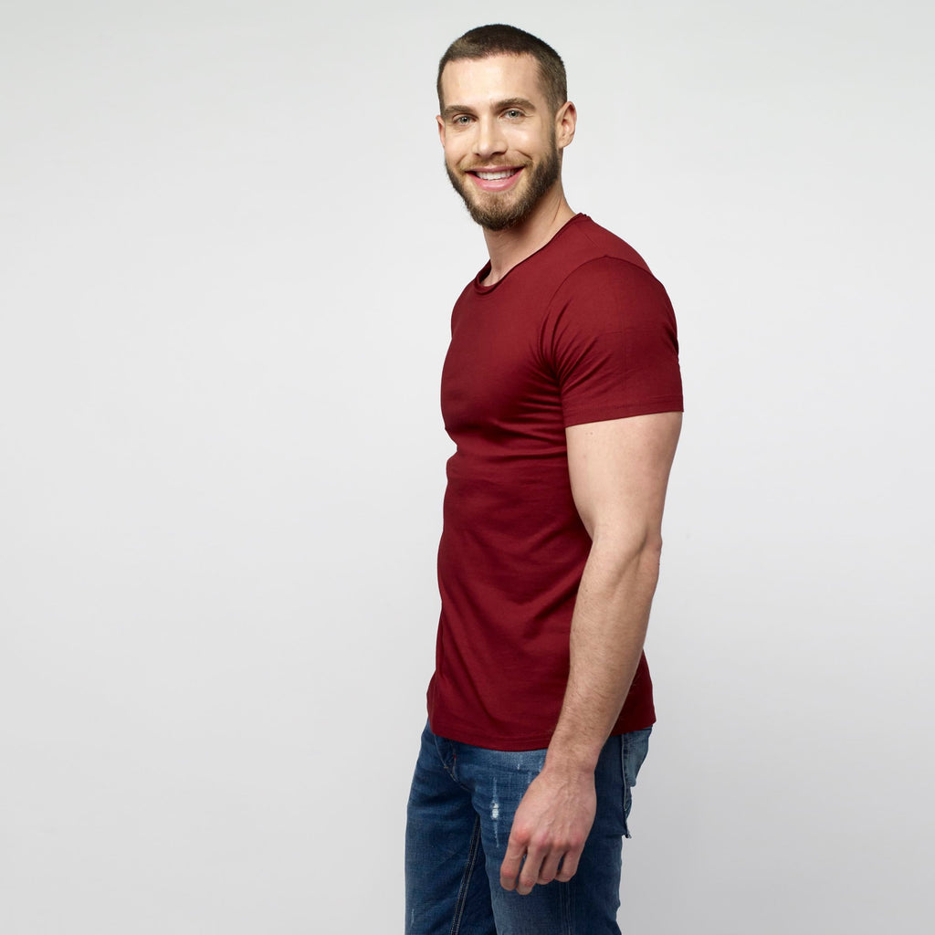 Camiseta Manga Corta Hombre Algodón Orgánico – Koroshi 2111MC61
