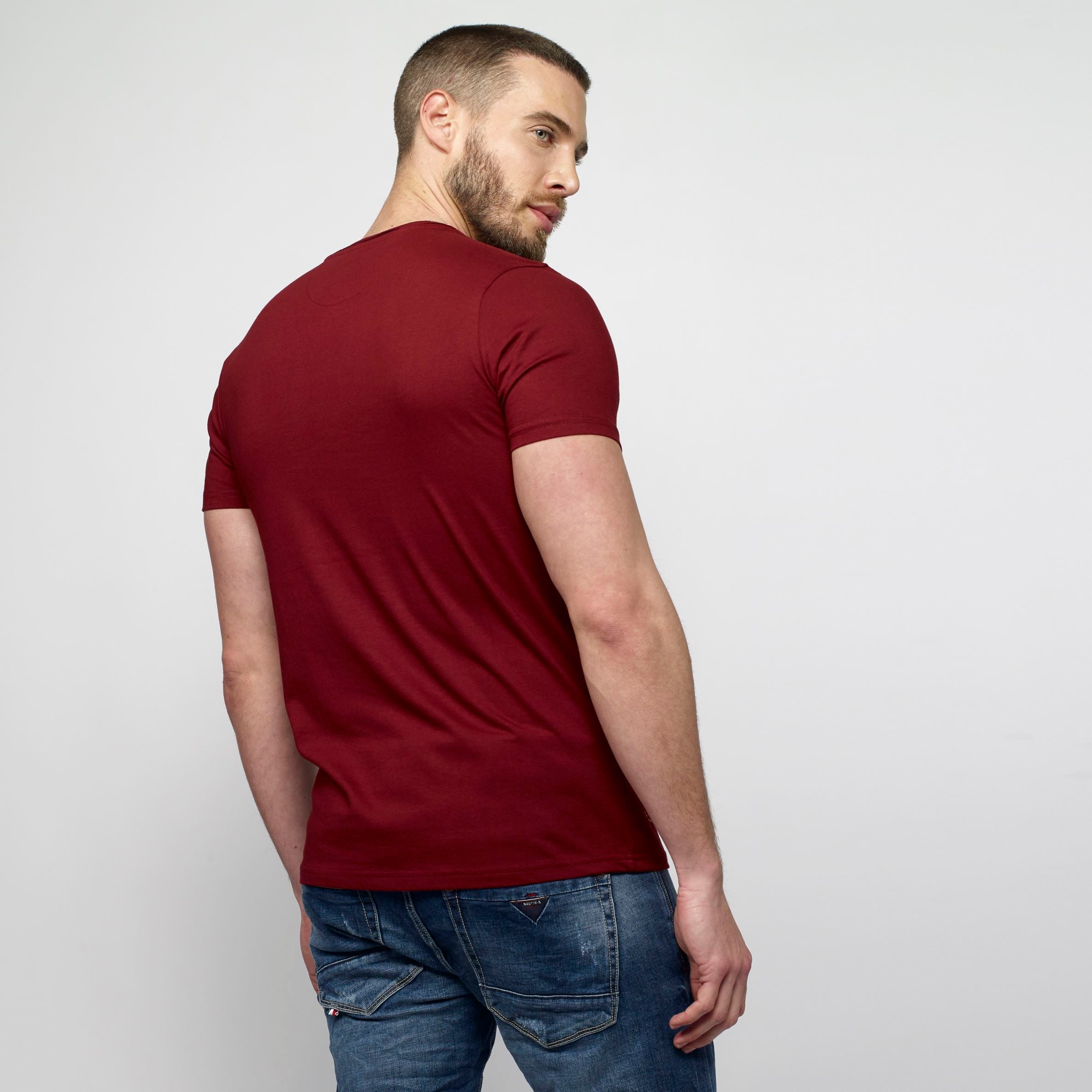Camiseta Manga Corta Hombre Algodón Orgánico – Koroshi 2111MC61