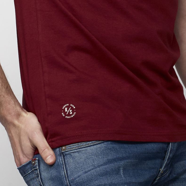 Camiseta Manga Corta Hombre Algodón Orgánico – Koroshi 2111MC61