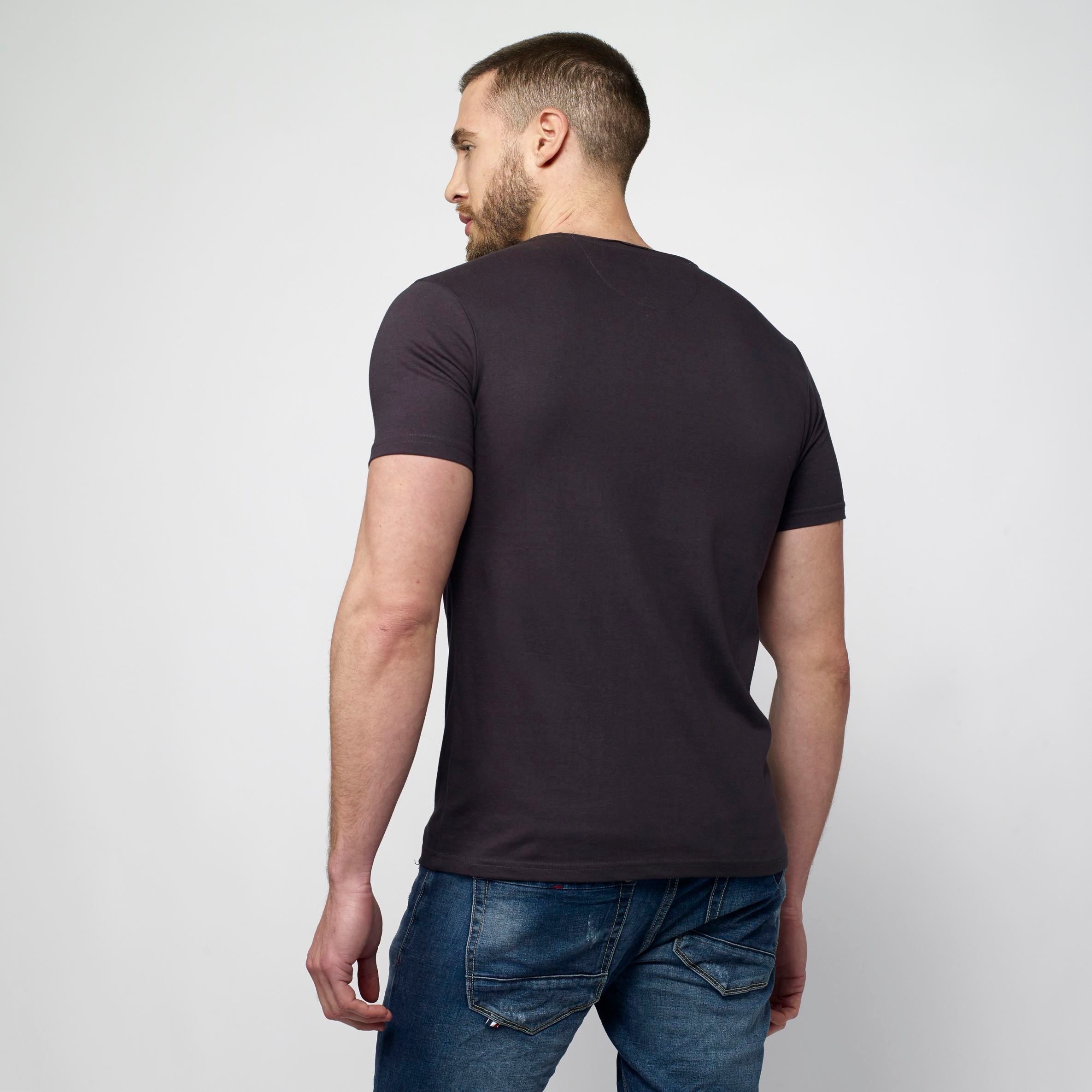 Camiseta Manga Corta Hombre Algodón Orgánico – Koroshi 2111MC61