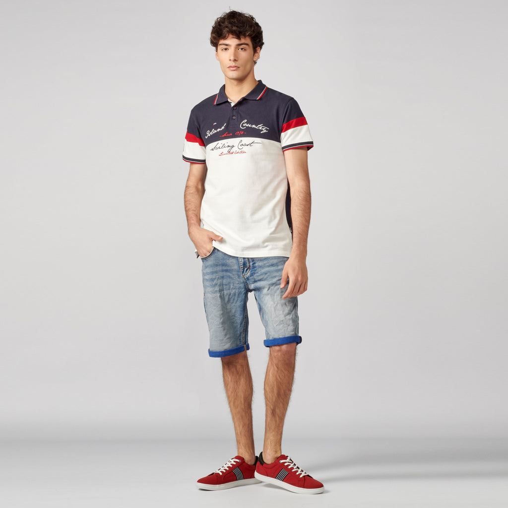 Polo Piqué Manga Corta Hombre – Koroshi 2111PC13