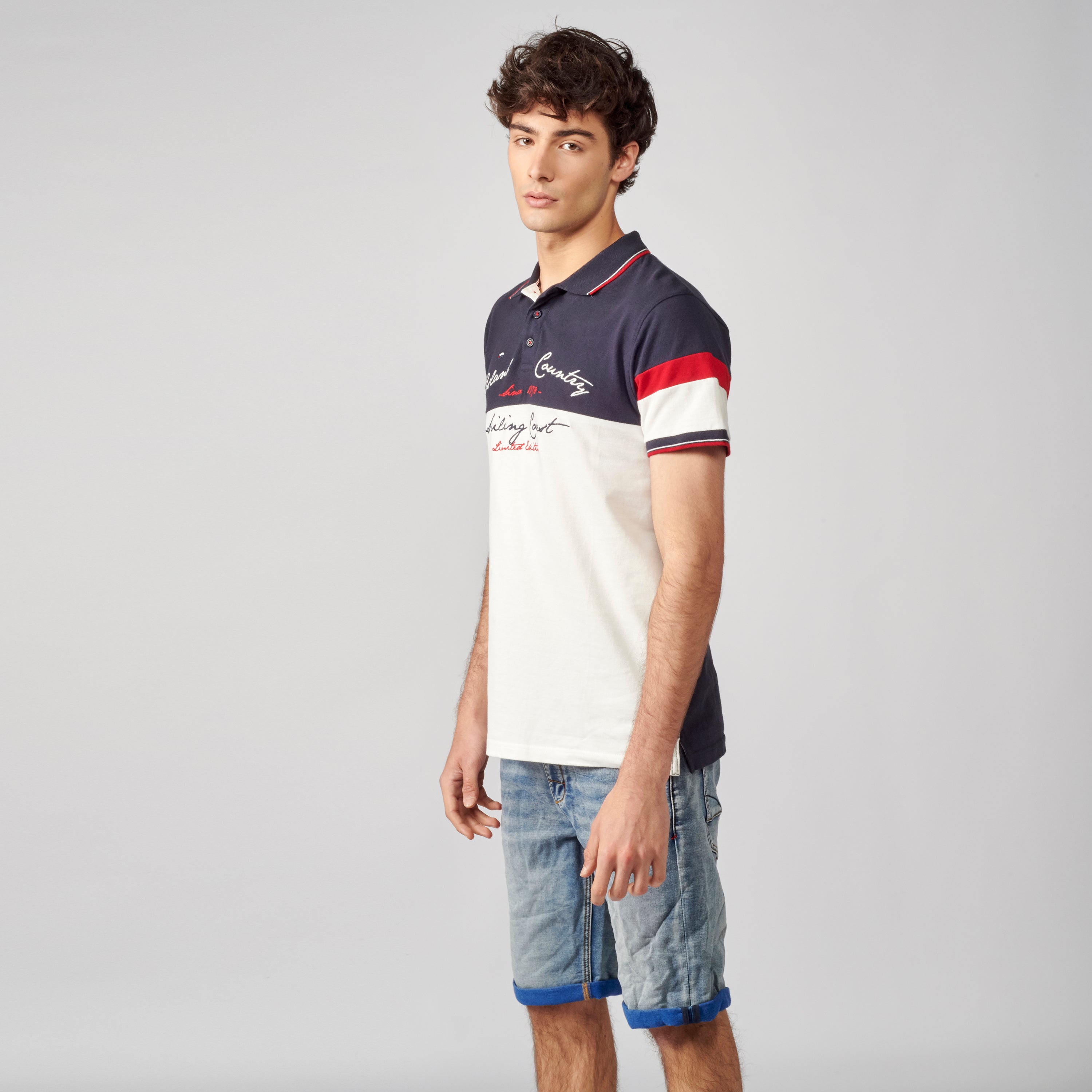 Polo Piqué Manga Corta Hombre – Koroshi 2111PC13