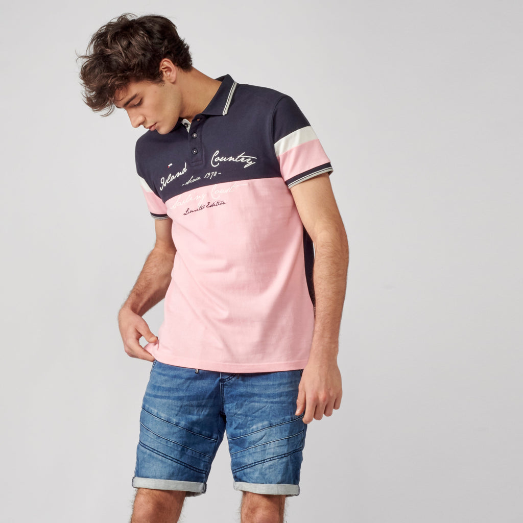 Polo Piqué Manga Corta Hombre – Koroshi 2111PC13