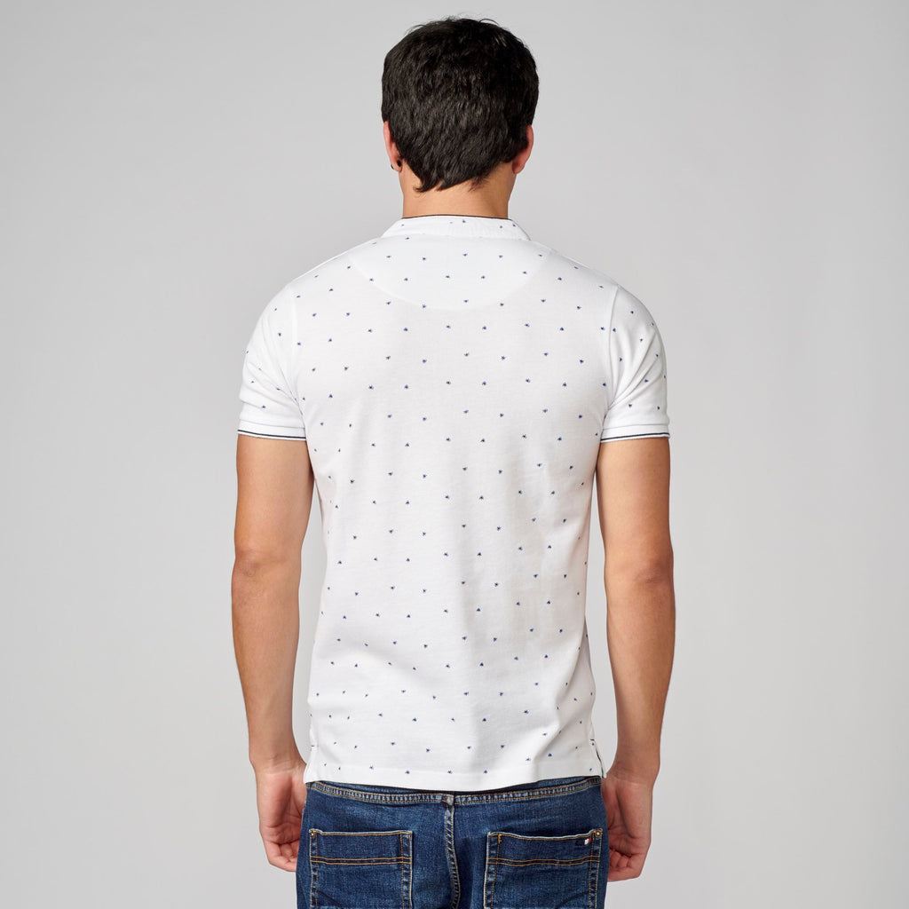 Polo Piqué Cuello Mao Manga Corta Hombre – Koroshi 2111PC22