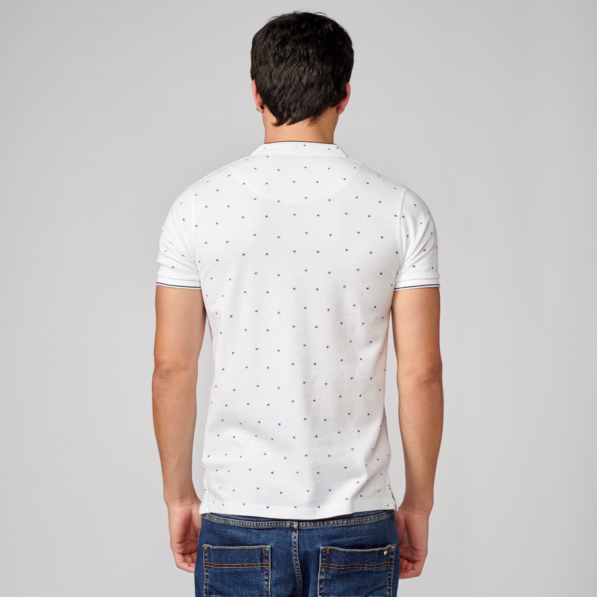 Polo Piqué Cuello Mao Manga Corta Hombre – Koroshi 2111PC22