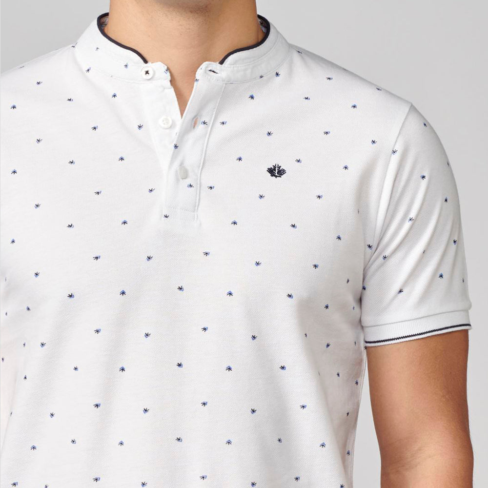 Polo Piqué Cuello Mao Manga Corta Hombre – Koroshi 2111PC22