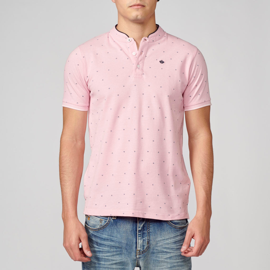 Polo Piqué Cuello Mao Manga Corta Hombre – Koroshi 2111PC22