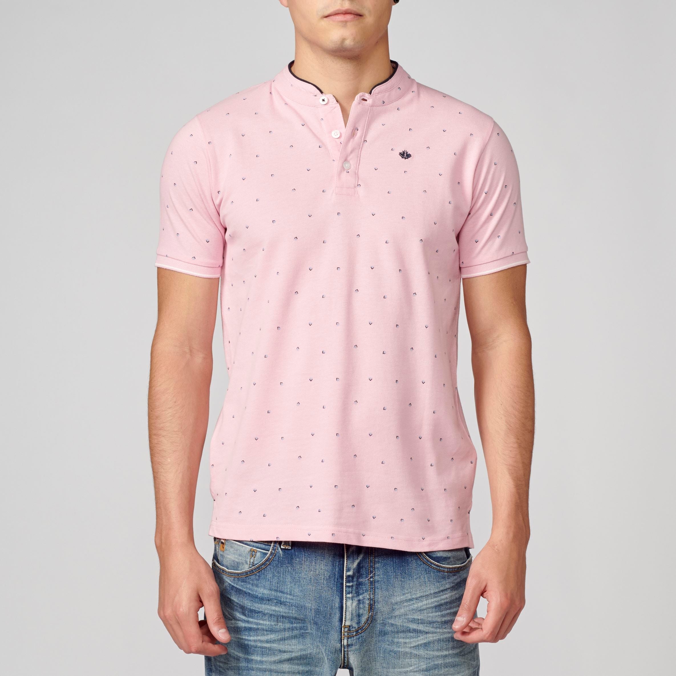Polo Piqué Cuello Mao Manga Corta Hombre – Koroshi 2111PC22