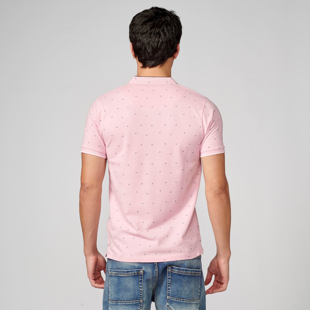 Polo Piqué Cuello Mao Manga Corta Hombre – Koroshi 2111PC22
