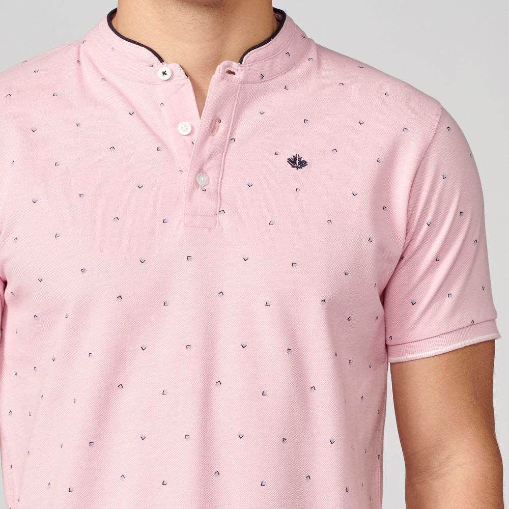 Polo Piqué Cuello Mao Manga Corta Hombre – Koroshi 2111PC22