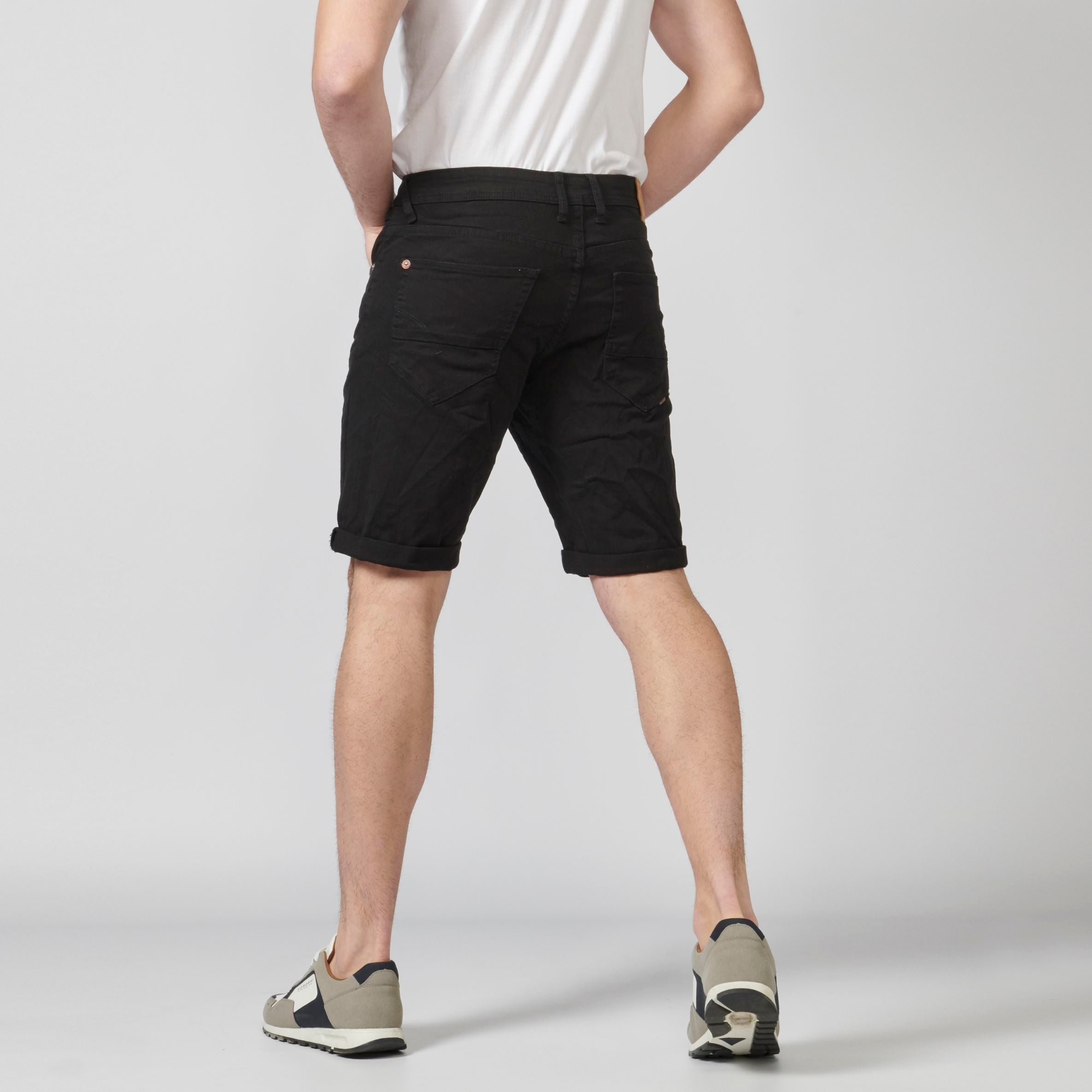 Bermuda Denim Stretch Regular con Vuelta Hombre – Koroshi 2111PS01