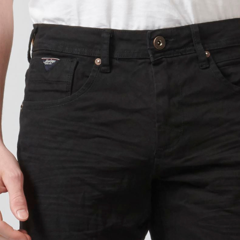 Bermuda Denim Stretch Regular con Vuelta Hombre – Koroshi 2111PS01