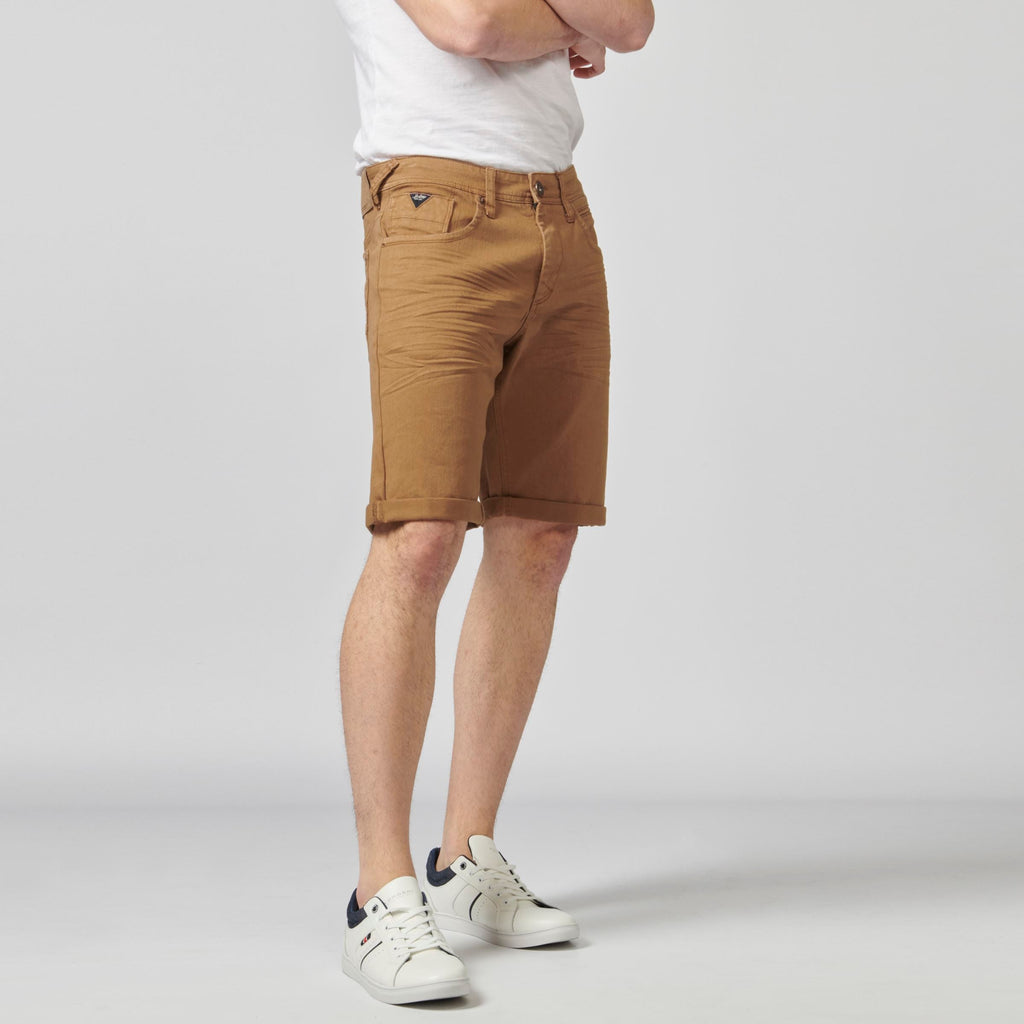 Bermuda Denim Stretch Regular con Vuelta Hombre – Koroshi 2111PS01