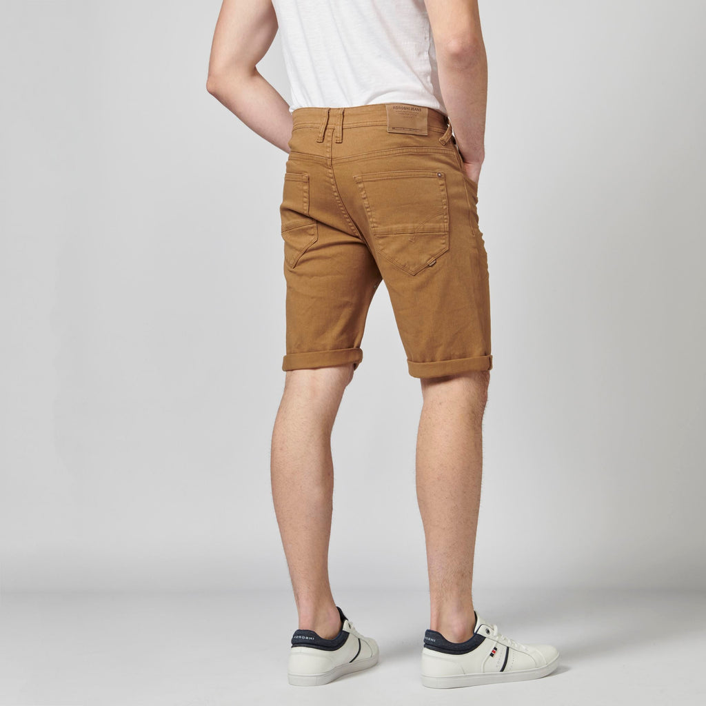 Bermuda Denim Stretch Regular con Vuelta Hombre – Koroshi 2111PS01