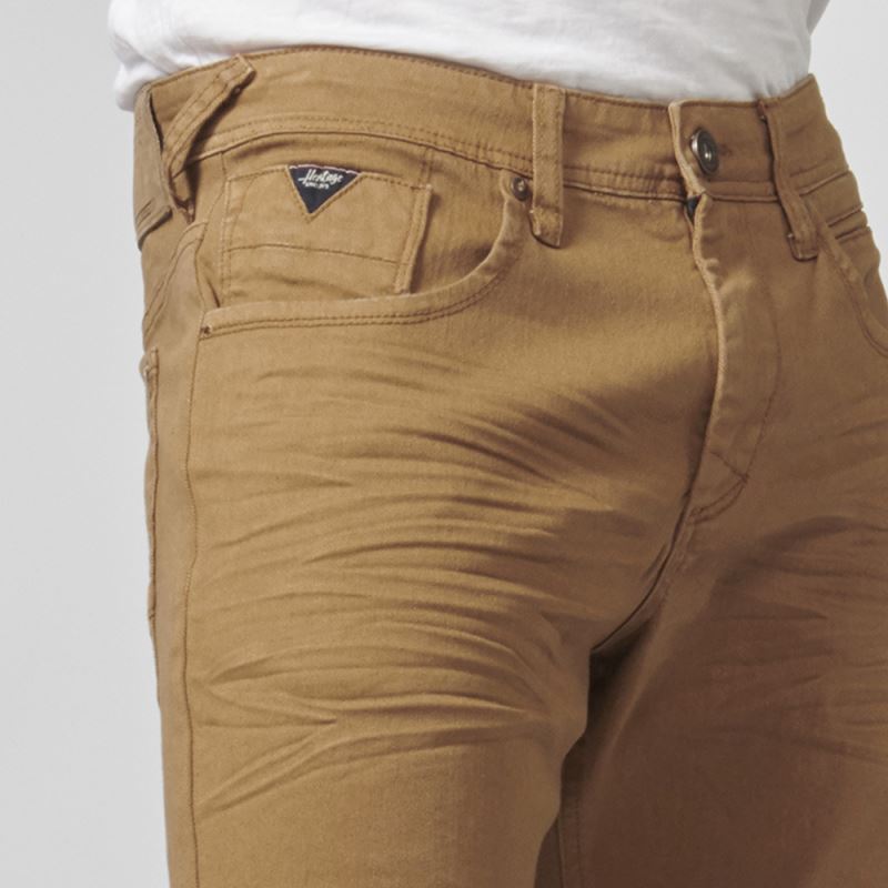 Bermuda Denim Stretch Regular con Vuelta Hombre – Koroshi 2111PS01