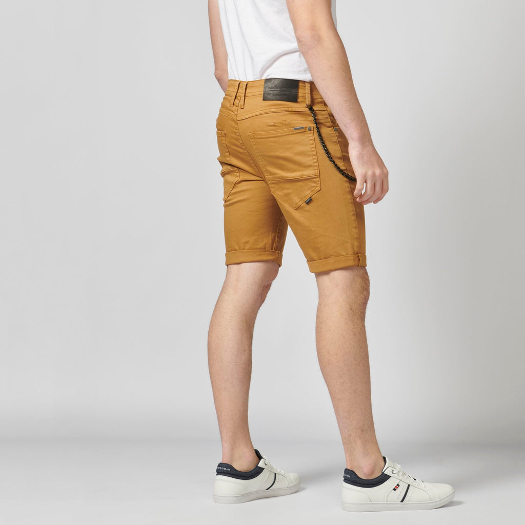Bermuda Vaquera Hombre Low Rise con Cadena – Koroshi 2111PS03