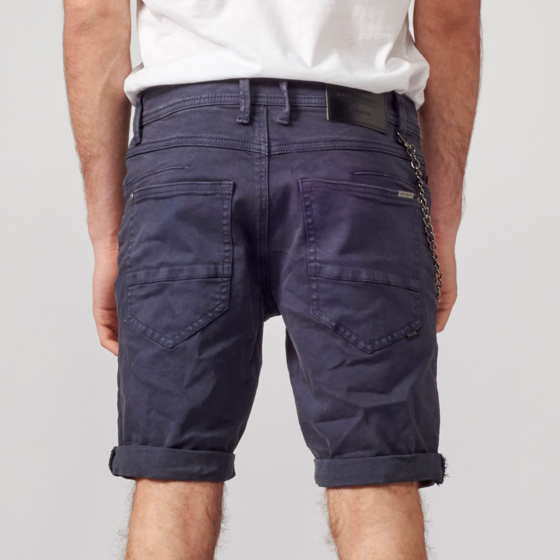 Bermuda Denim Low Rise 5 Bolsillos Hombre – Koroshi 2111PS04