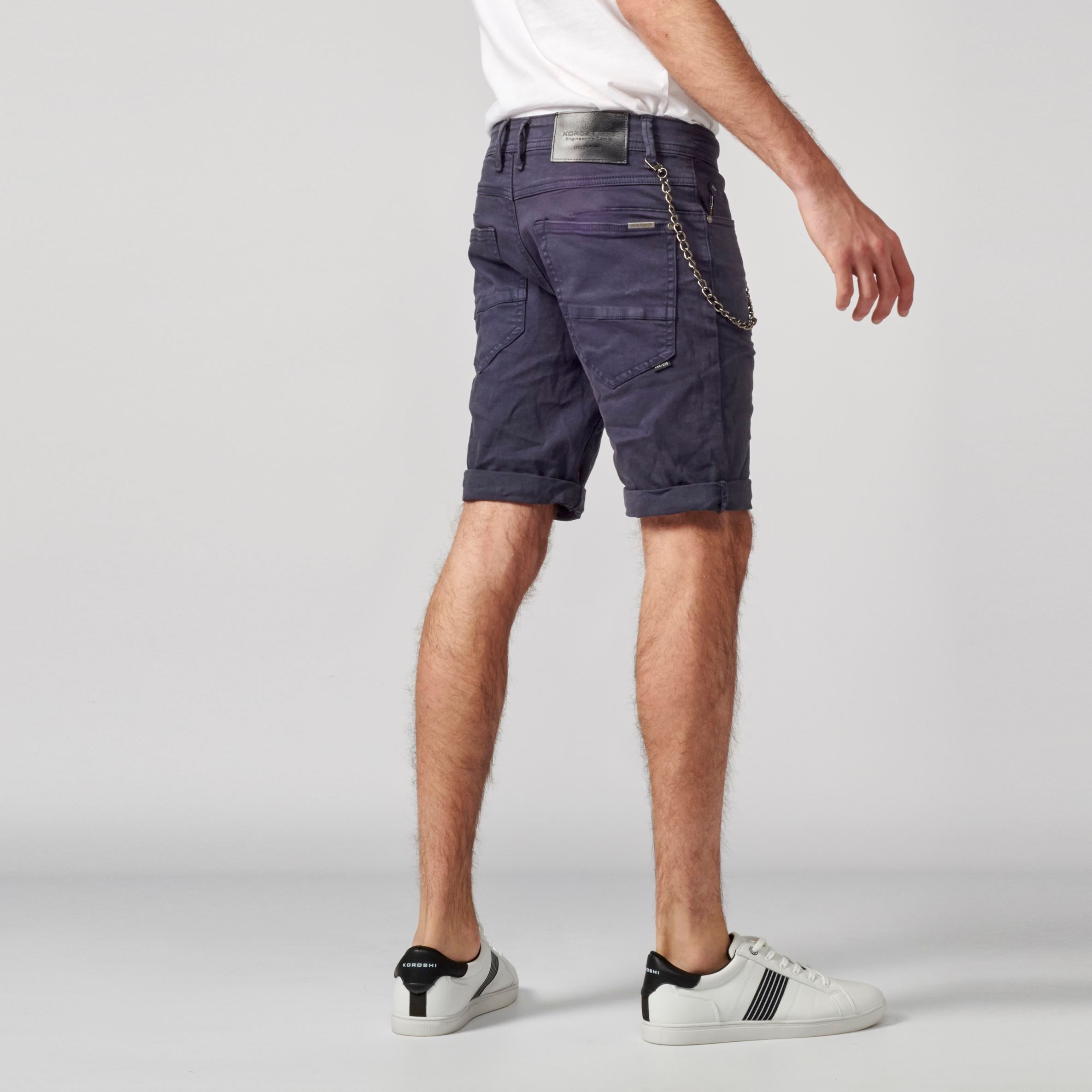 Bermuda Denim Low Rise 5 Bolsillos Hombre – Koroshi 2111PS04