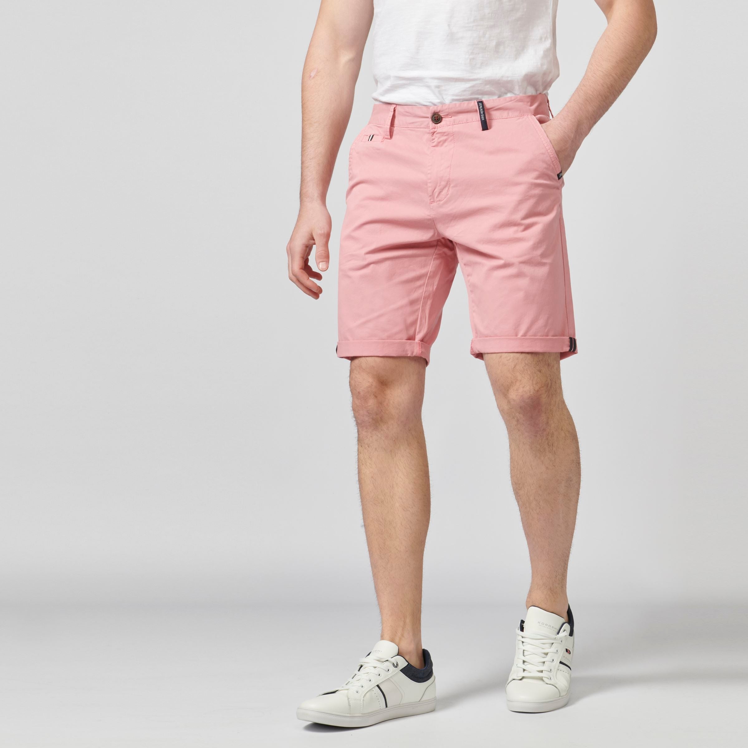 Pantalón Corto Chino de Algodón con Vuelta Hombre – Koroshi 2111PS06