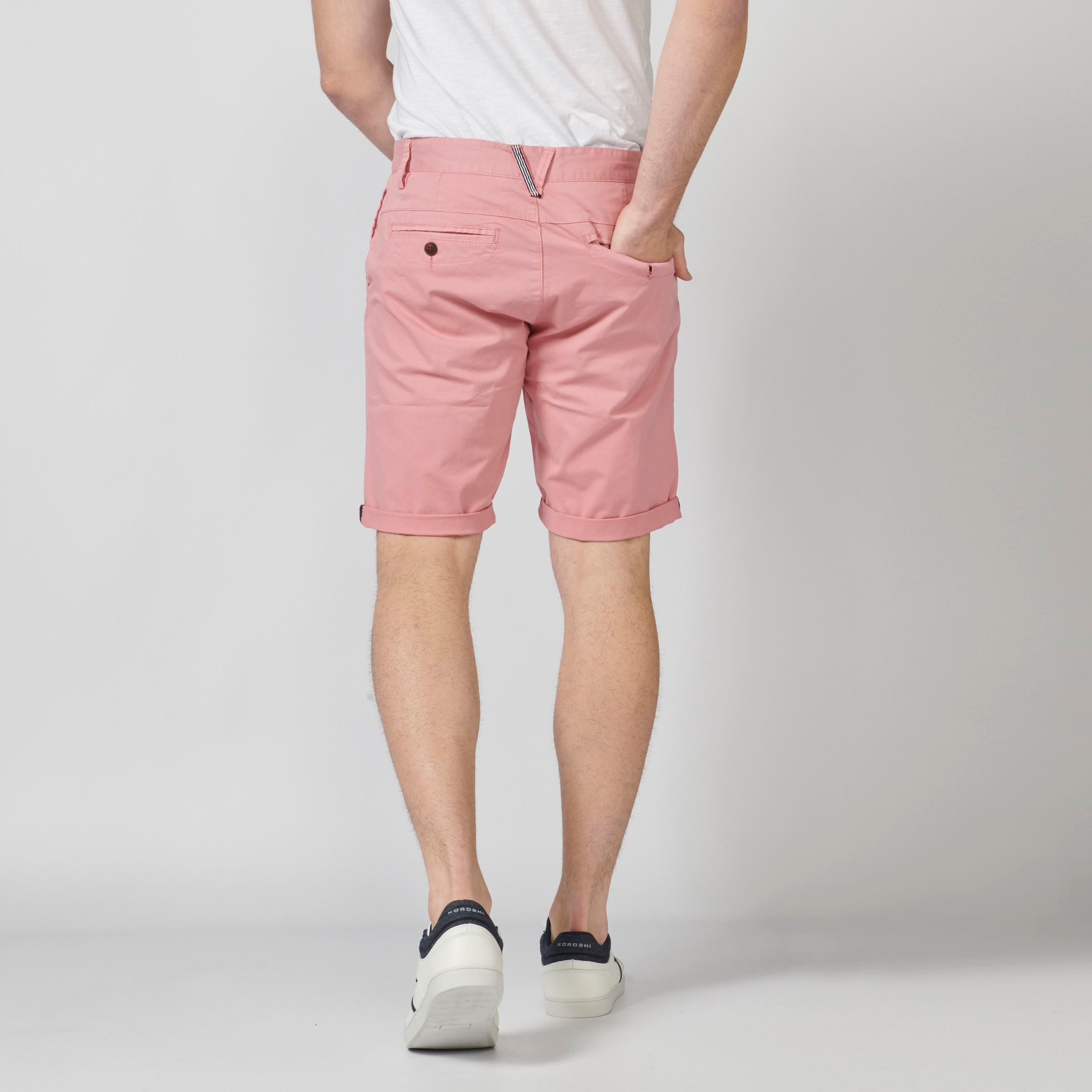 Pantalón Corto Chino de Algodón con Vuelta Hombre – Koroshi 2111PS06