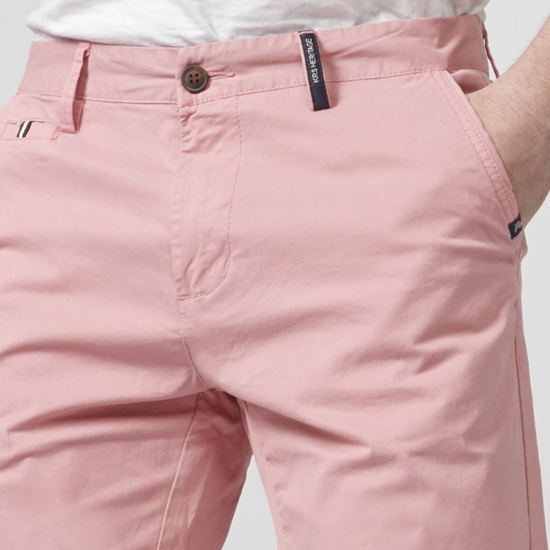 Pantalón Corto Chino de Algodón con Vuelta Hombre – Koroshi 2111PS06