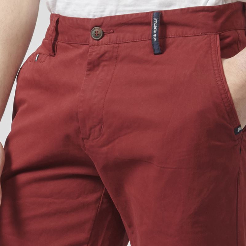 Pantalón Corto Chino de Algodón con Vuelta Hombre – Koroshi 2111PS06