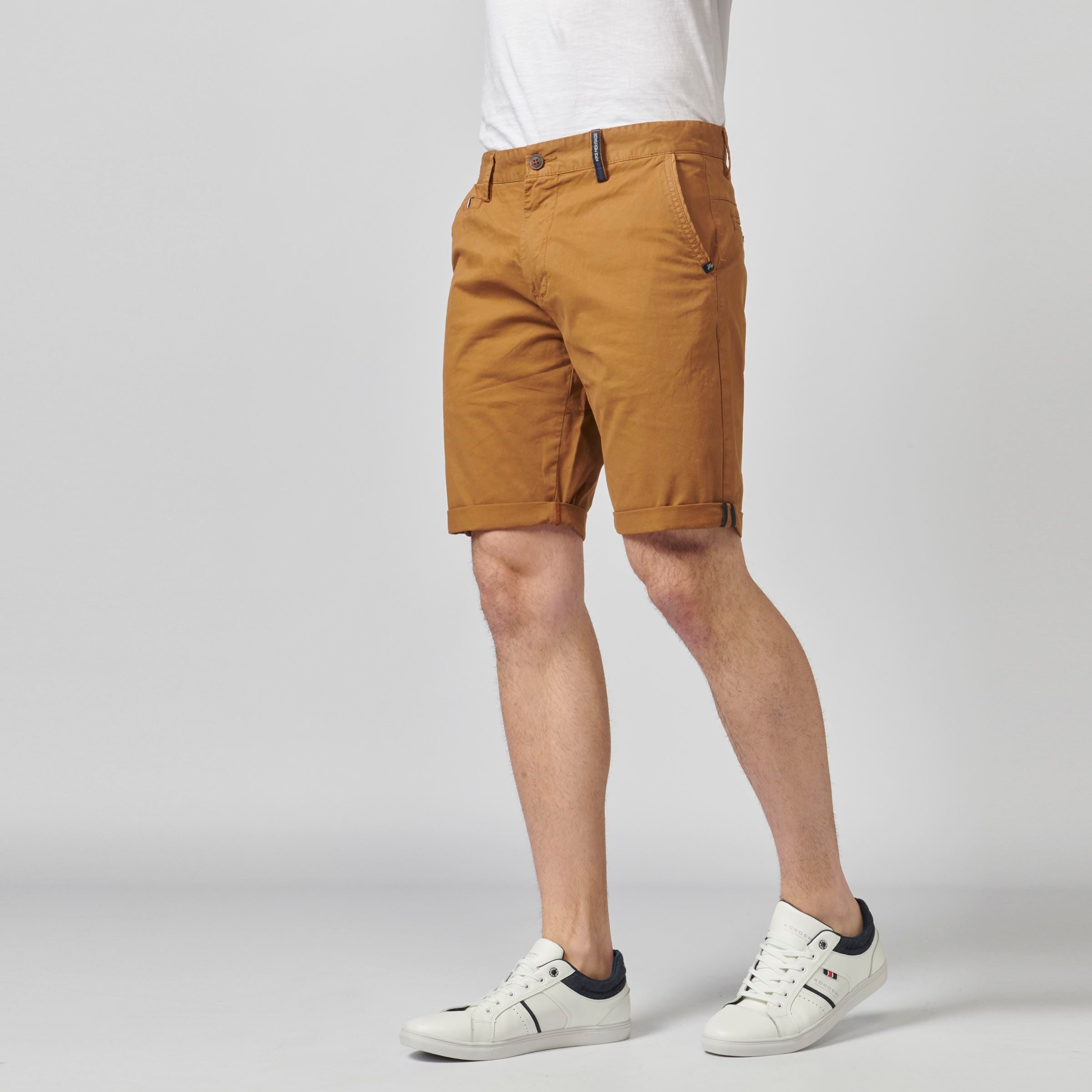 Pantalón Corto Chino de Algodón con Vuelta Hombre – Koroshi 2111PS06