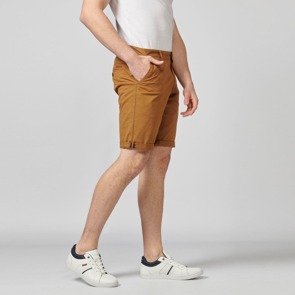 Pantalón Corto Chino de Algodón con Vuelta Hombre – Koroshi 2111PS06