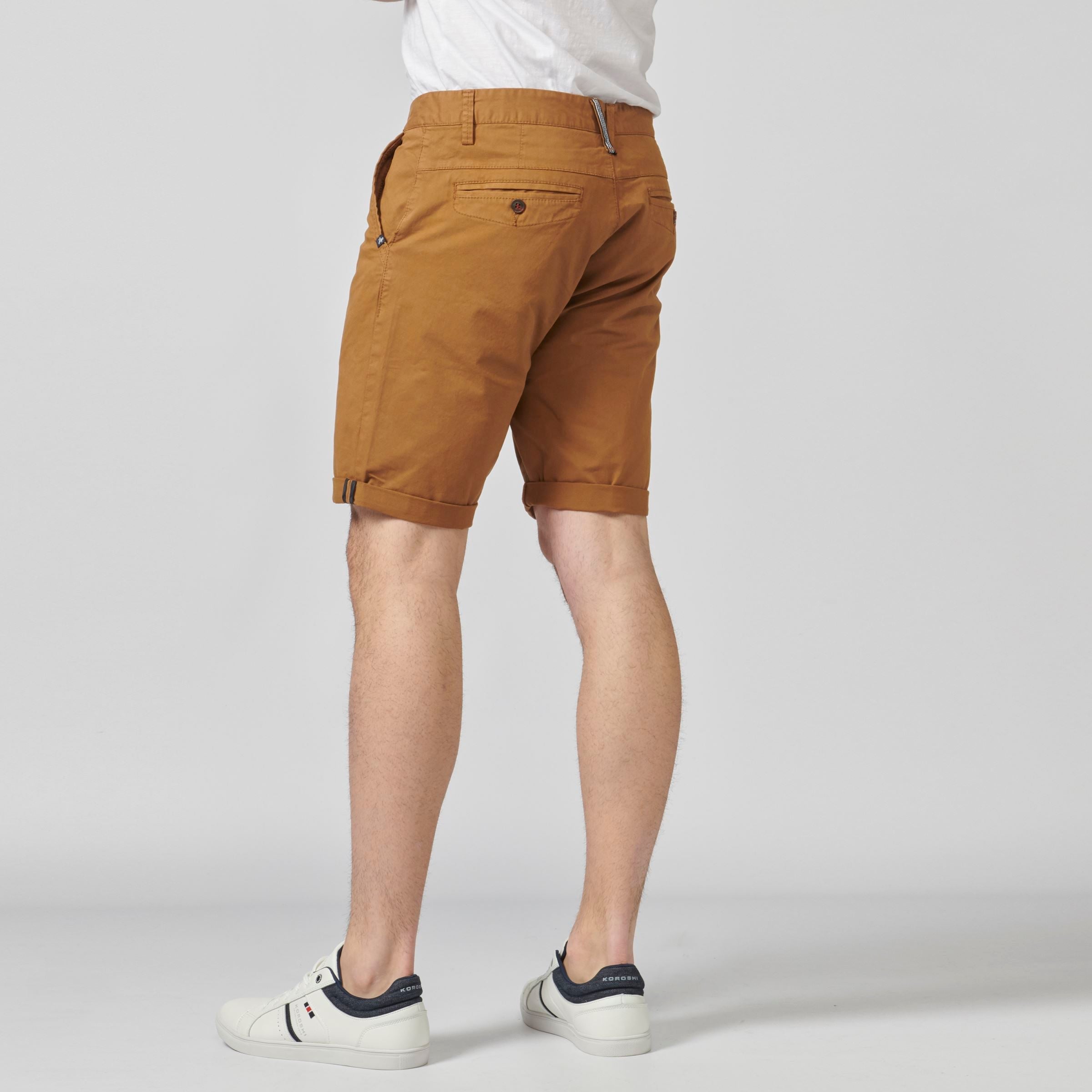 Pantalón Corto Chino de Algodón con Vuelta Hombre – Koroshi 2111PS06