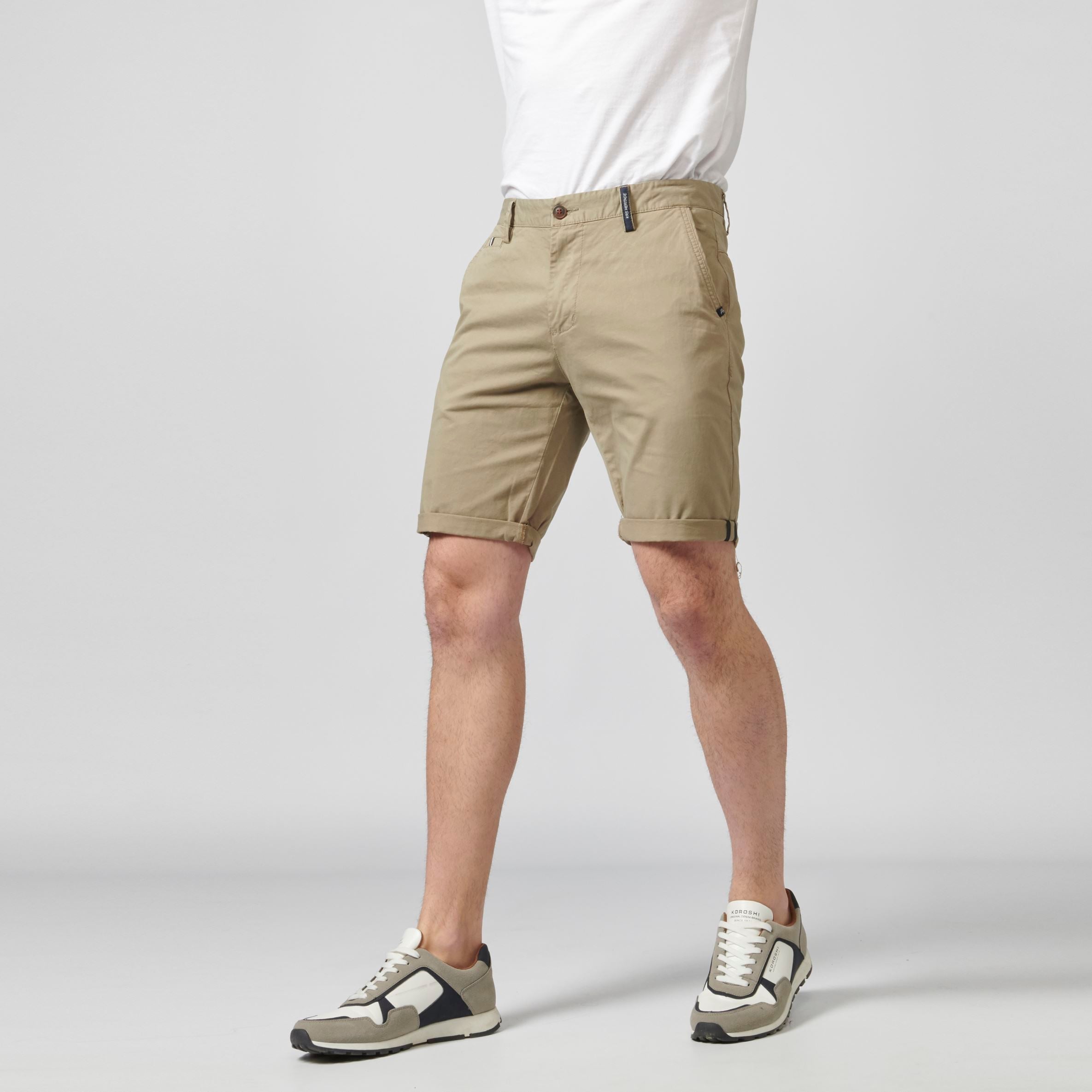 Pantalón Corto Chino de Algodón con Vuelta Hombre – Koroshi 2111PS06