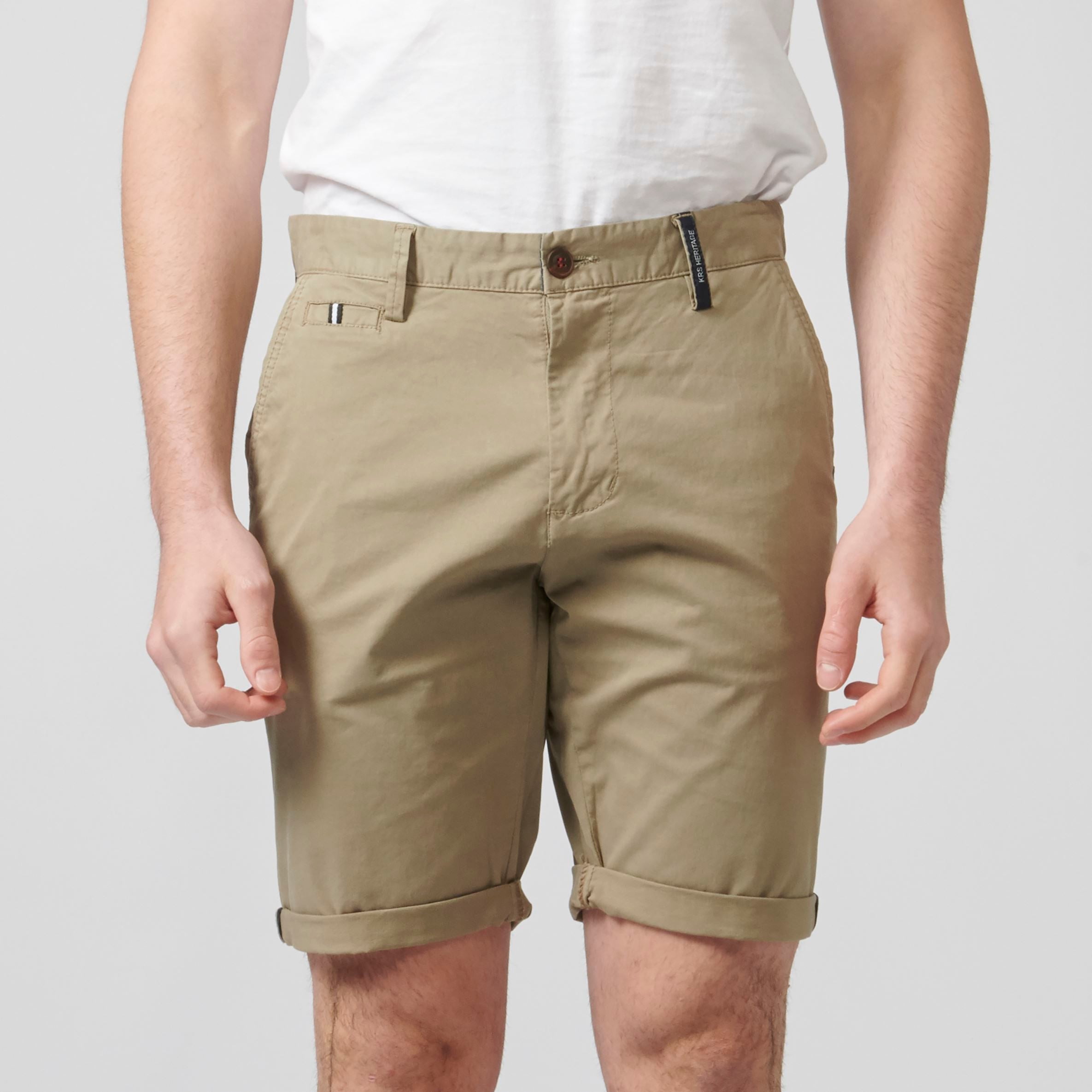 Pantalón Corto Chino de Algodón con Vuelta Hombre – Koroshi 2111PS06