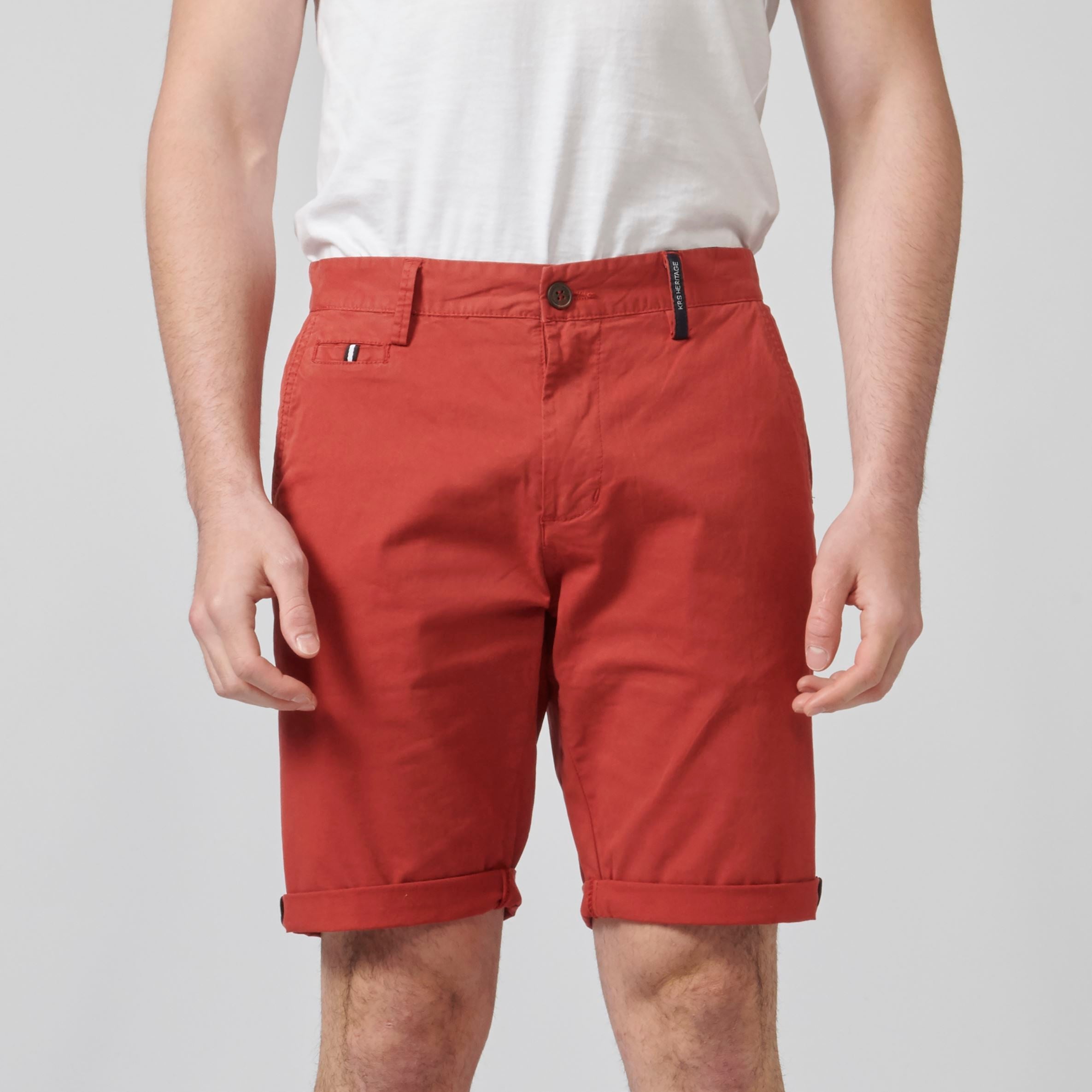 Pantalón Corto Chino de Algodón con Vuelta Hombre – Koroshi 2111PS06