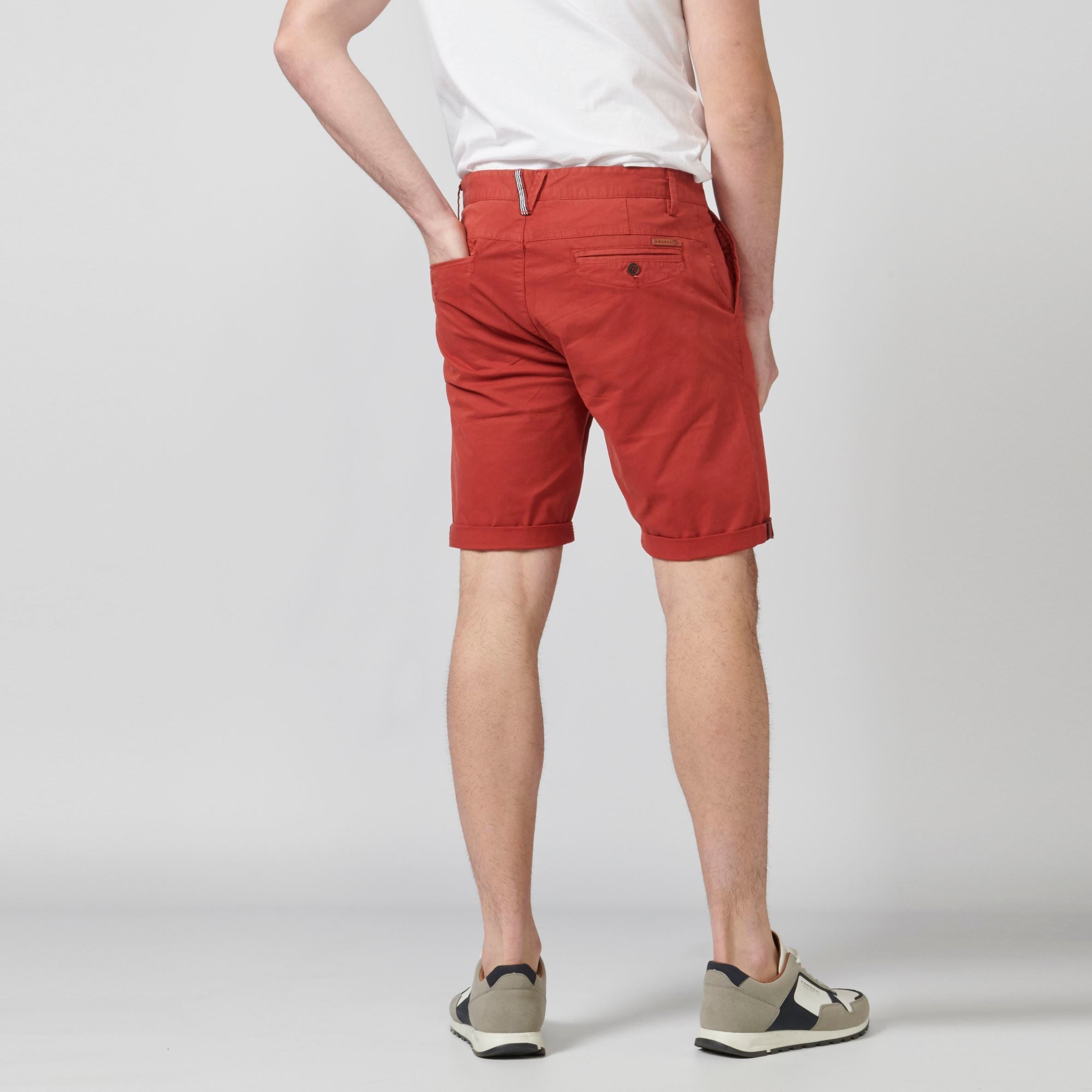 Pantalón Corto Chino de Algodón con Vuelta Hombre – Koroshi 2111PS06