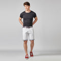 Bermuda Hombre Chino Algodón Stretch Vuelta Contraste – Koroshi 2111PS07
