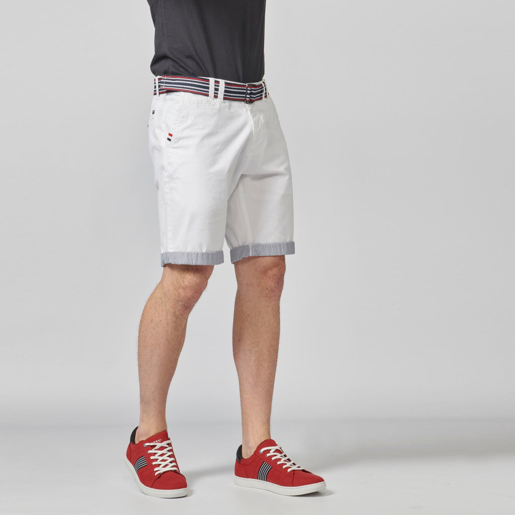 Bermuda Hombre Chino Algodón Stretch Vuelta Contraste – Koroshi 2111PS07