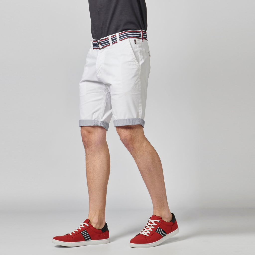 Bermuda Hombre Chino Algodón Stretch Vuelta Contraste – Koroshi 2111PS07