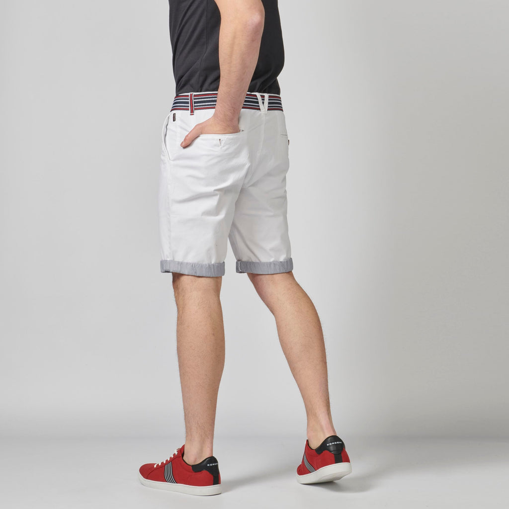 Bermuda Hombre Chino Algodón Stretch Vuelta Contraste – Koroshi 2111PS07