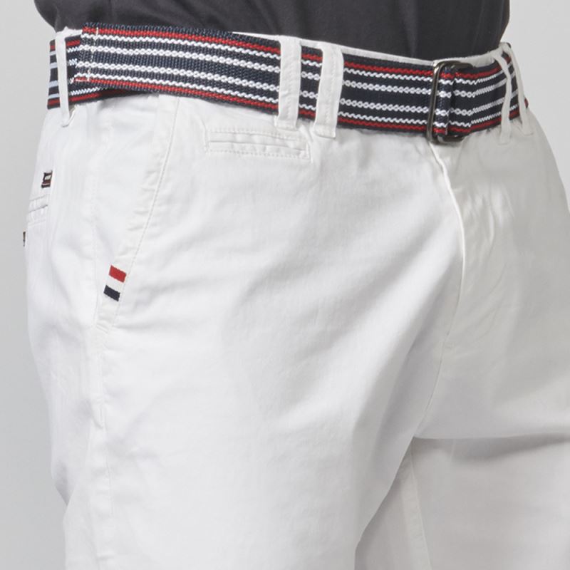 Bermuda Hombre Chino Algodón Stretch Vuelta Contraste – Koroshi 2111PS07