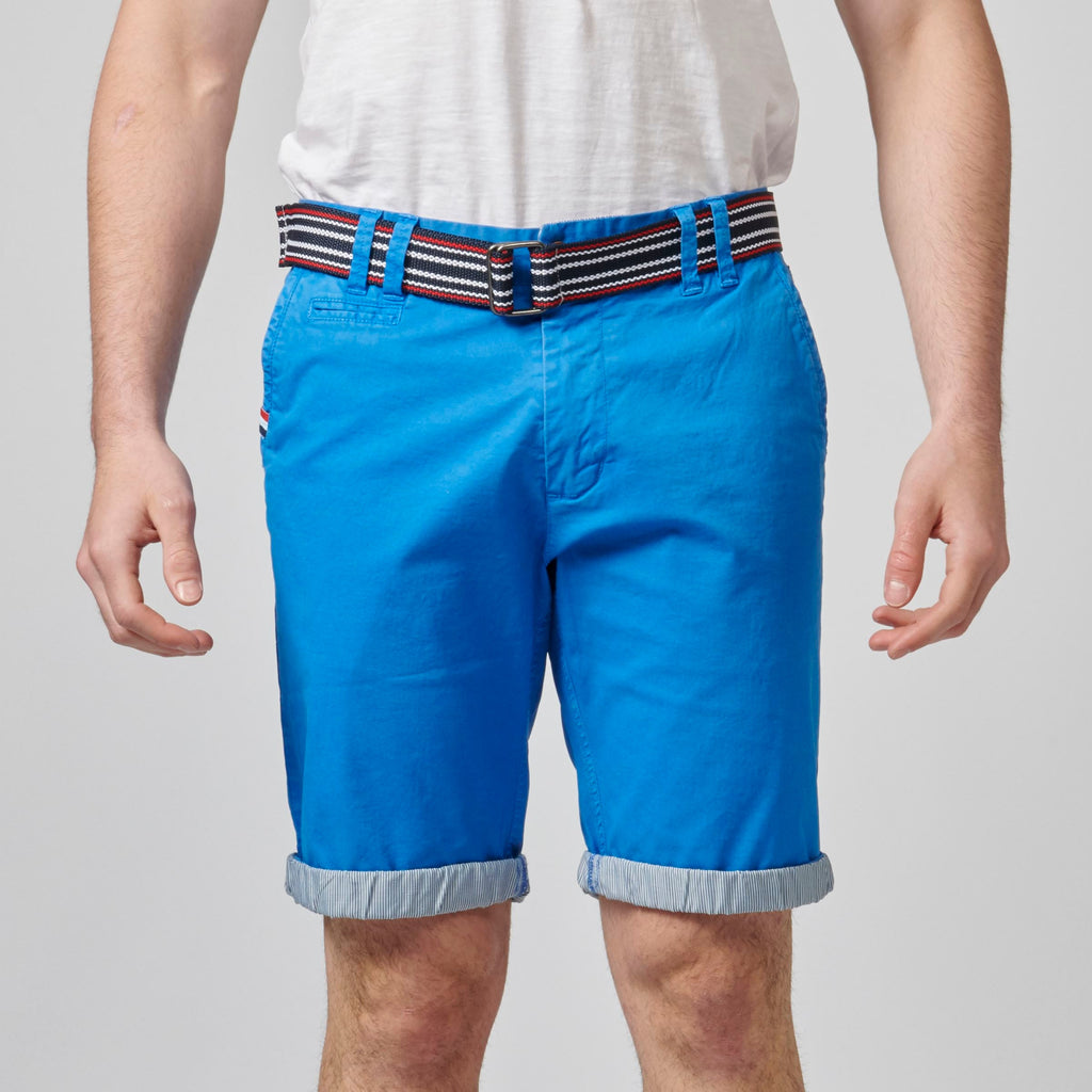 Bermuda Hombre Chino Algodón Stretch Vuelta Contraste – Koroshi 2111PS07