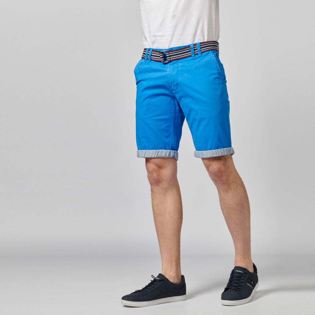 Bermuda Hombre Chino Algodón Stretch Vuelta Contraste – Koroshi 2111PS07