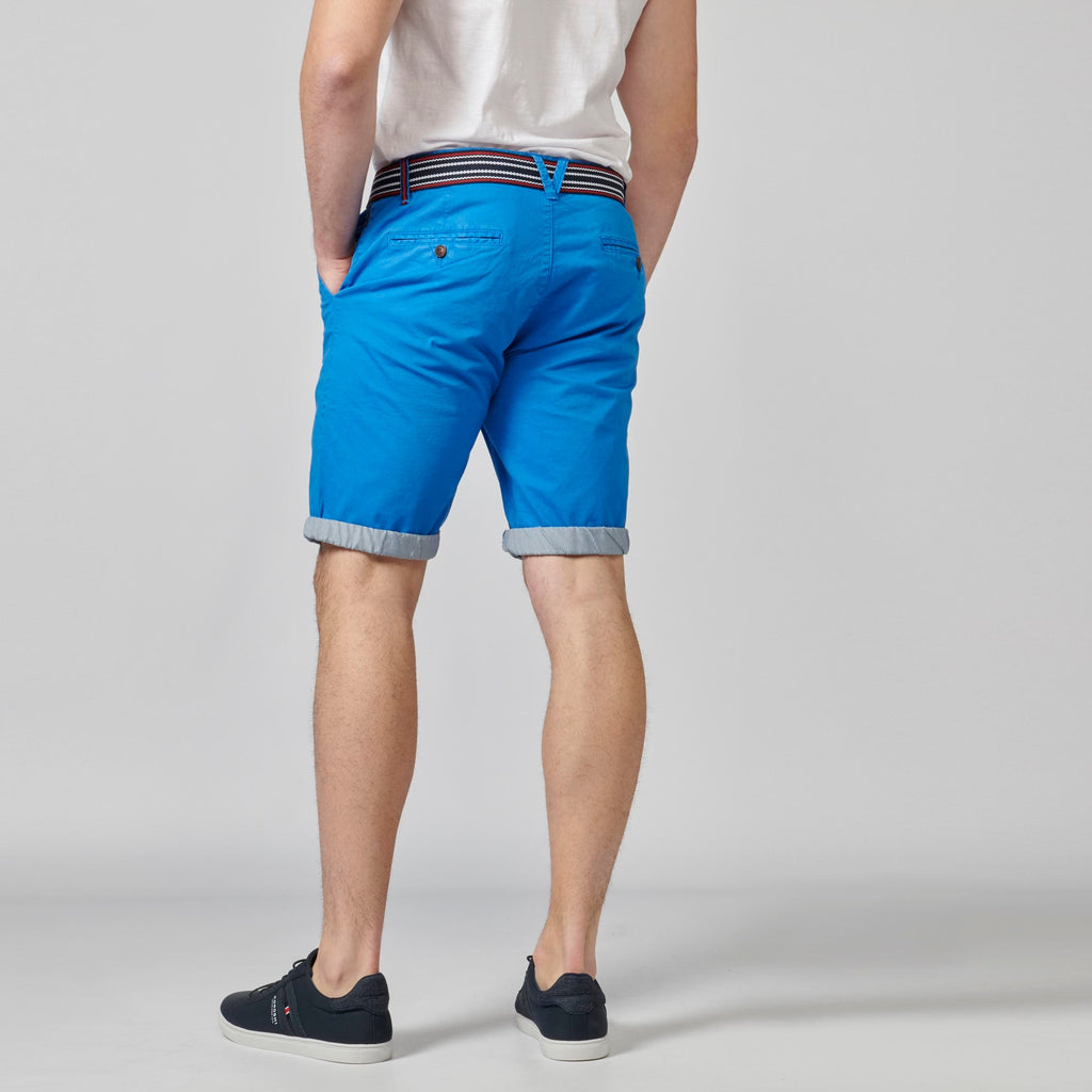 Bermuda Hombre Chino Algodón Stretch Vuelta Contraste – Koroshi 2111PS07