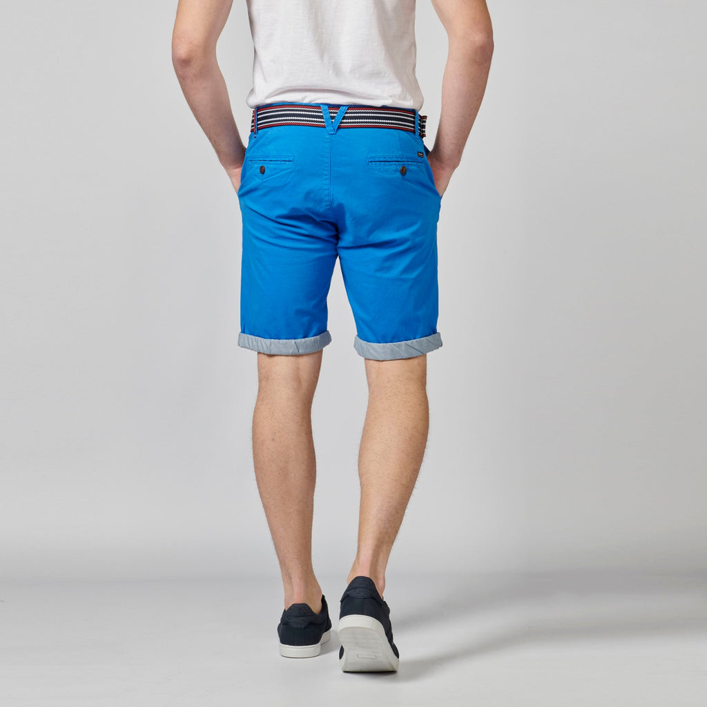 Bermuda Hombre Chino Algodón Stretch Vuelta Contraste – Koroshi 2111PS07